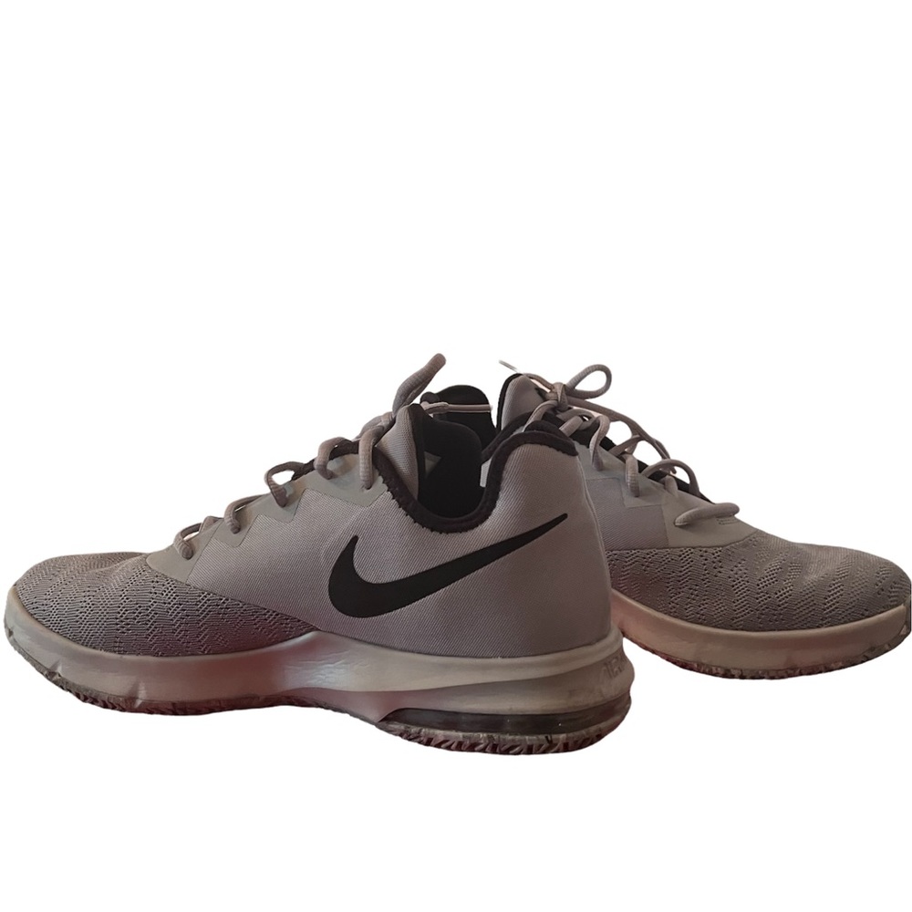 Nike Basketball Air Max Infuriate III Low Wolf Grey Black Cool Grey AJ5898 004 - Picture 3 of 4